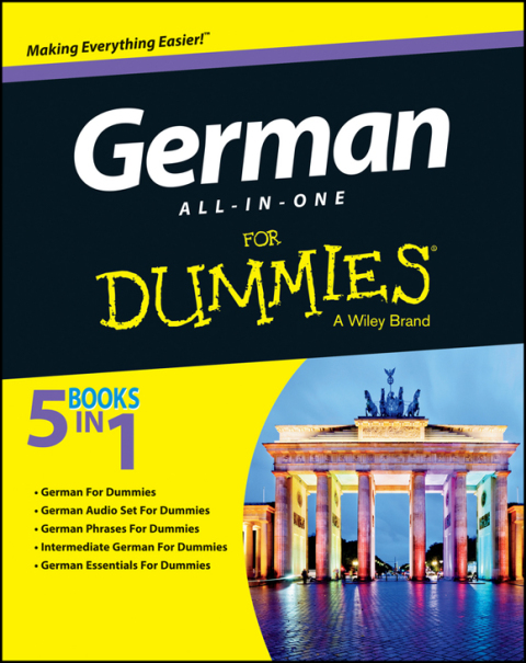 Cover image for book German All-in-One For Dummies