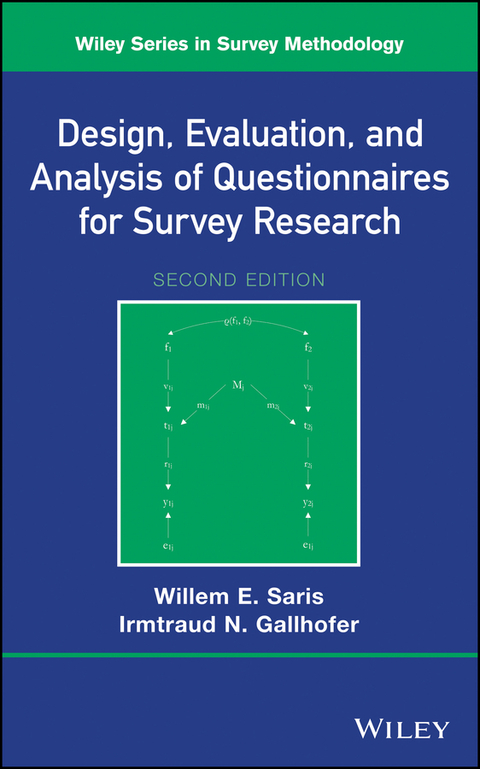 Cover image for book Design, Evaluation, and Analysis of Questionnaires for Survey Research