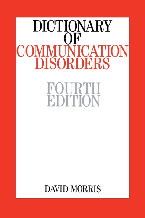 Cover image for book Dictionary of Communication Disorders