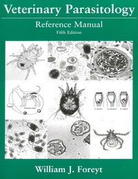 صورة الغلاف: Veterinary Parasitology Reference Manual 5th edition 9780813824192