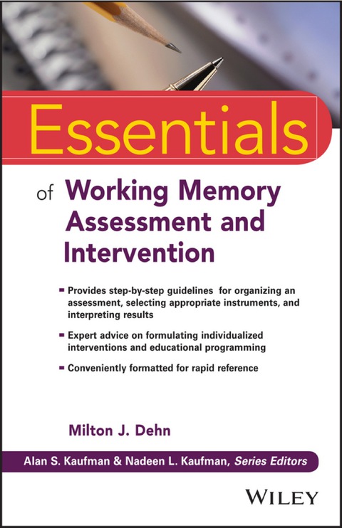 Cover image for book Essentials of Working Memory Assessment and Intervention