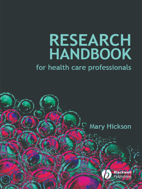 Cover image for book Research Handbook for Health Care Professionals
