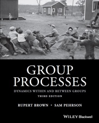 Imagen de portada: Group Processes 3rd edition 9781118719299