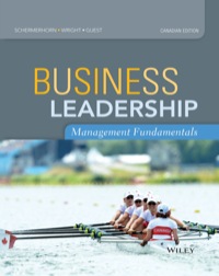 Business Leadership: Management Fundamentals 1st Edition ...