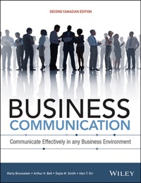 Business Communication, Second Canadian Edition | 9781118729991 ...