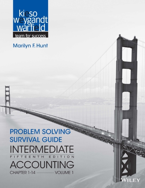 Cover image for book Problem Solving Survival Guide to accompany Intermediate Accounting, Volume 1: Chapters 1 - 14
