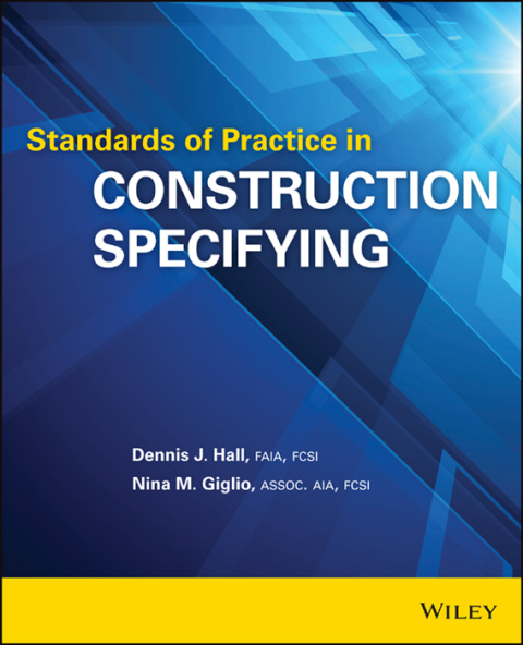Cover image for book Standards of Practice in Construction Specifying