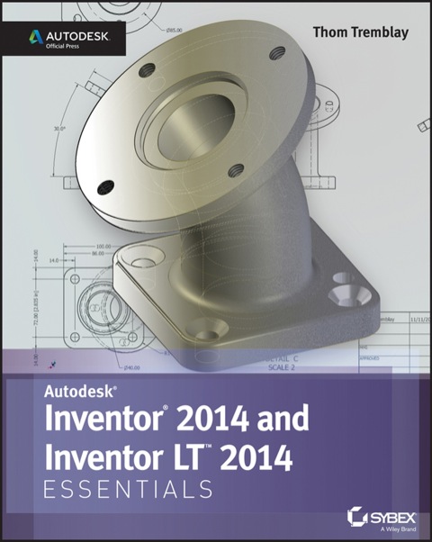 Cover image for book Autodesk Inventor 2014 Essentials: Autodesk Official Press