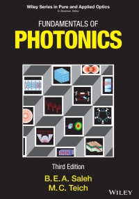 Titelbild: Fundamentals of Photonics 3rd edition 9781119506874