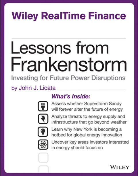 Cover image for book Lessons from Frankenstorm