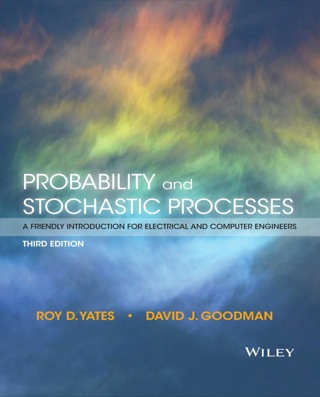 Probability and Stochastic Processes: A Friendly Introduction for Electrical and Computer Engineers