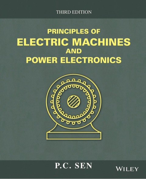 Cover image for book Principles of Electric Machines and Power Electronics