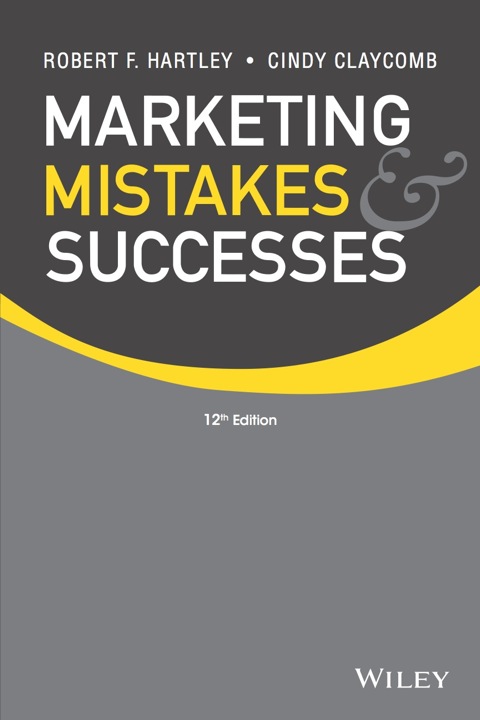 Cover image for book Marketing Mistakes and Successes
