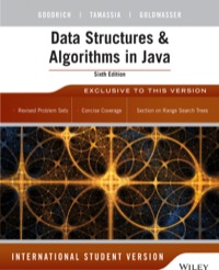 DATA STRUCTURES AND ALGORITHMS IN JAVA