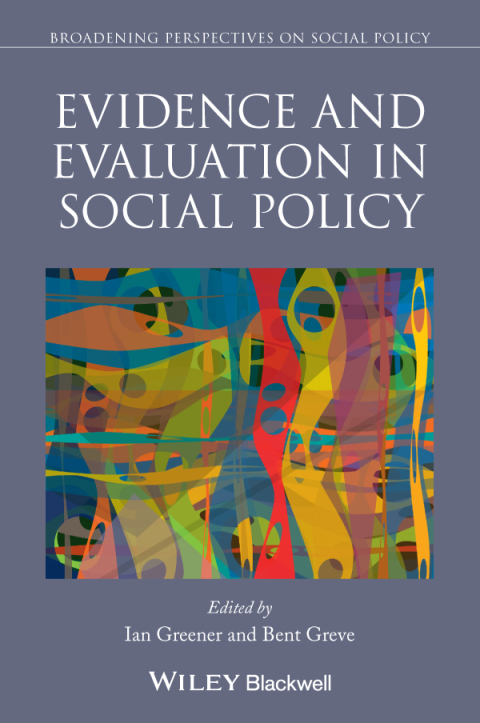 Cover image for book Evidence and Evaluation in Social Policy