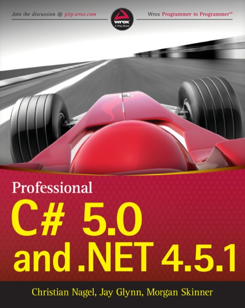 Cover image for book Professional C# 5.0 and .NET 4.5.1
