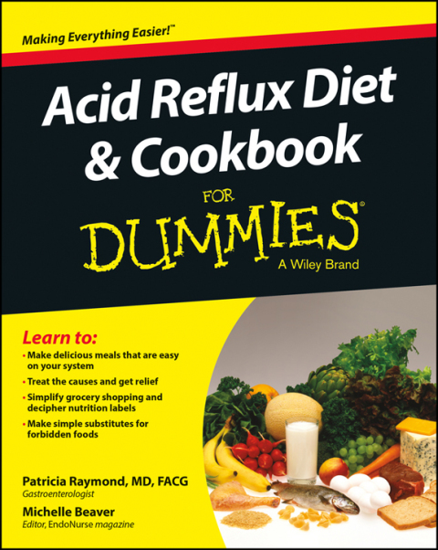 Cover image for book Acid Reflux Diet and Cookbook For Dummies