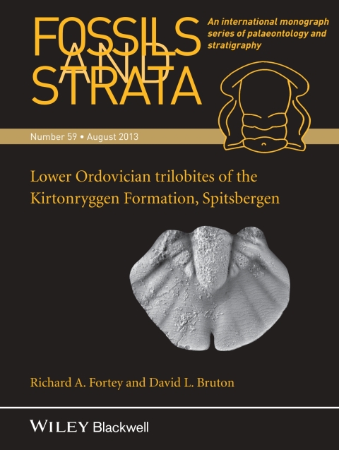 Cover image for book Lower Ordovician trilobites of the Kirtonryggen Formation, Spitsbergen