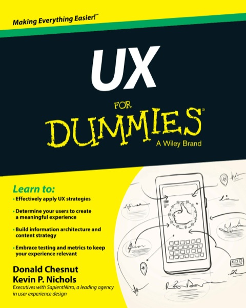 Cover image for book UX For Dummies