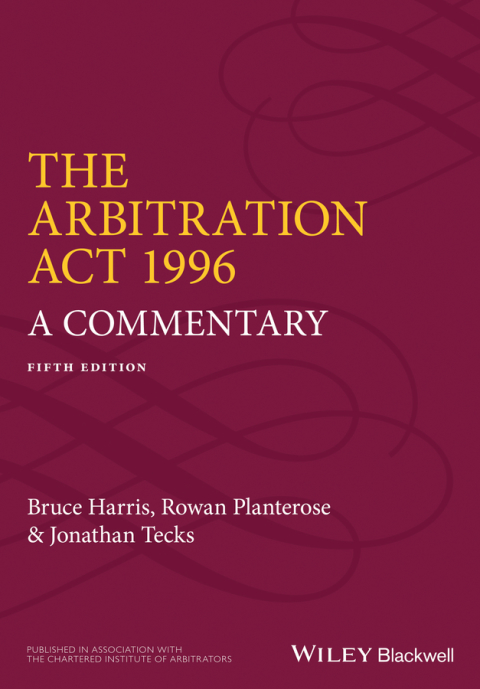 Cover image for book The Arbitration Act 1996