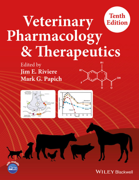 Cover image for book Veterinary Pharmacology and Therapeutics