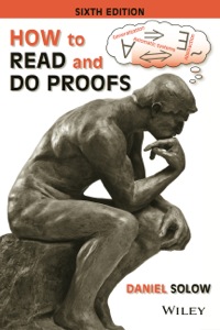 Titelbild: How to Read and Do Proofs: An Introduction to Mathematical Thought Processes 6th edition 9781118164020