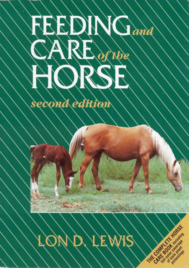 Feeding and Caring of the Horse