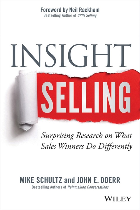 Cover image for book Insight Selling: Surprising Research on What Sales Winners Do Differently