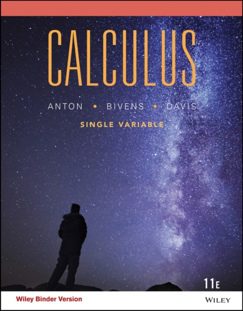 Calculus: Single Variable 