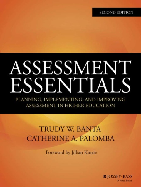 Cover image for book Assessment Essentials: Planning, Implementing, and Improving Assessment in Higher Education
