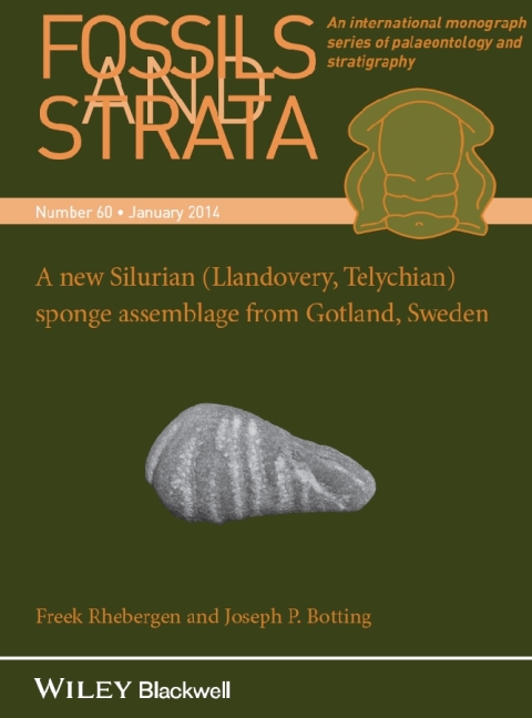 Cover image for book A New Silurian (Llandovery, Telychian) Sponge Assemblage from Gotland, Sweden