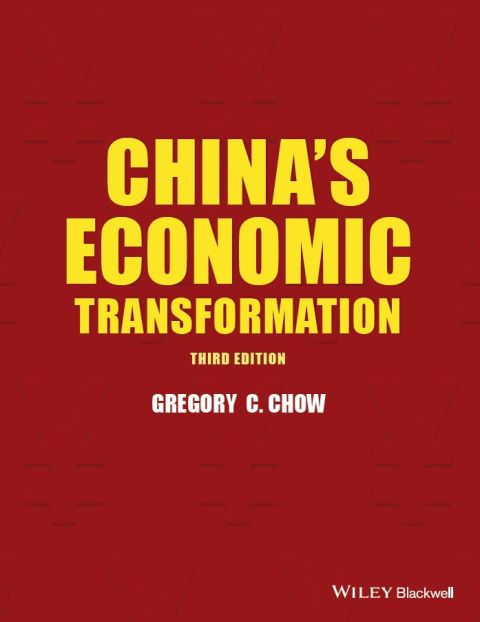 Cover image for book China's Economic Transformation