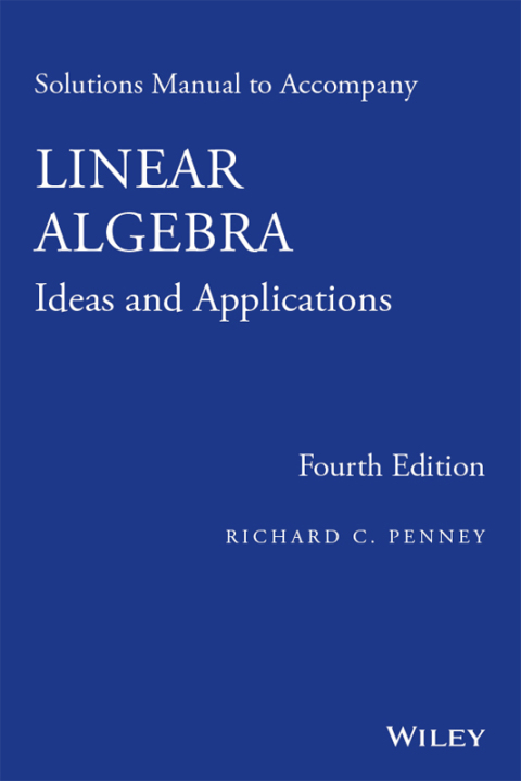 Cover image for book Solutions Manual to Accompany Linear Algebra