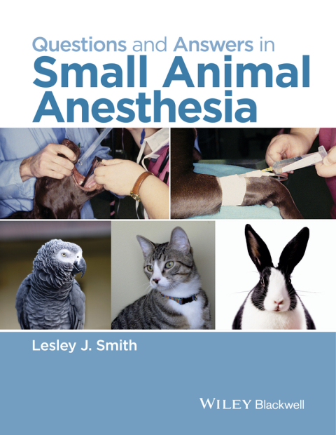 Cover image for book Questions and Answers in Small Animal Anesthesia