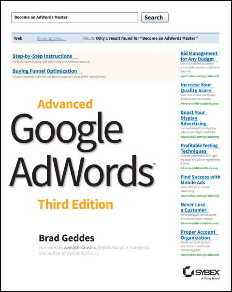 Cover image for book Advanced Google AdWords