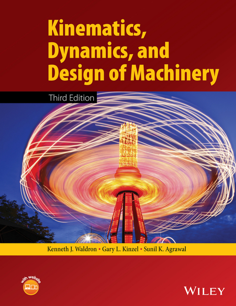 Cover image for book Kinematics, Dynamics, and Design of Machinery