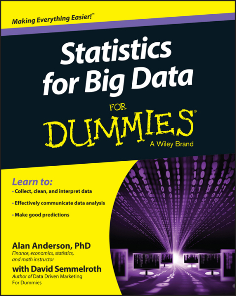 Cover image for book Statistics for Big Data For Dummies