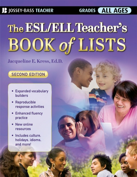 Cover image for book The ESL/ELL Teacher's Book of Lists