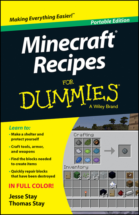 Cover image for book Minecraft Recipes For Dummies