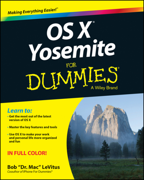 Cover image for book OS X Yosemite For Dummies