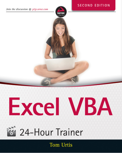 Cover image for book Excel VBA 24-Hour Trainer
