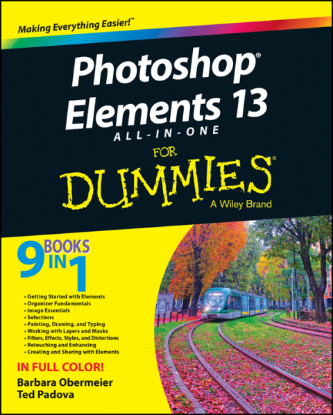 Cover image for book Photoshop Elements 13 All-in-One For Dummies
