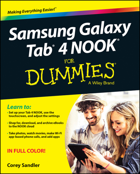 Cover image for book Samsung Galaxy Tab 4 NOOK For Dummies
