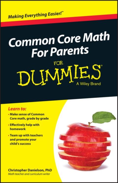 Cover image for book Common Core Math For Parents For Dummies with Videos Online