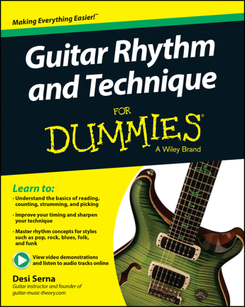 Cover image for book Guitar Rhythm and Technique For Dummies