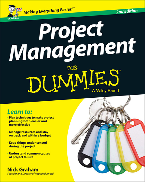 Cover image for book Project Management for Dummies, UK Edition