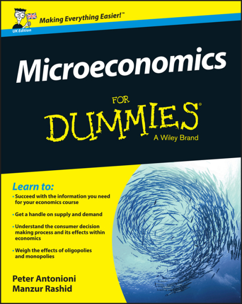 Cover image for book Microeconomics For Dummies - UK, UK Edition