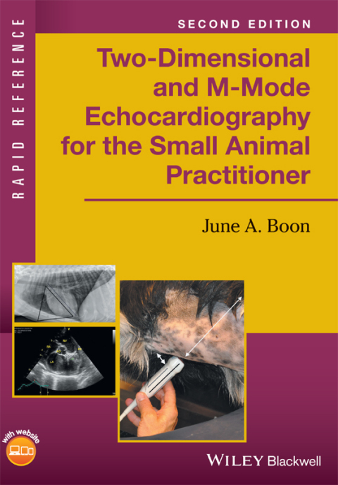 Cover image for book Two-Dimensional and M-Mode Echocardiography for the Small Animal Practitioner