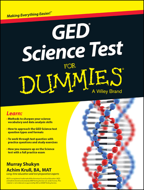 Cover image for book GED Science For Dummies