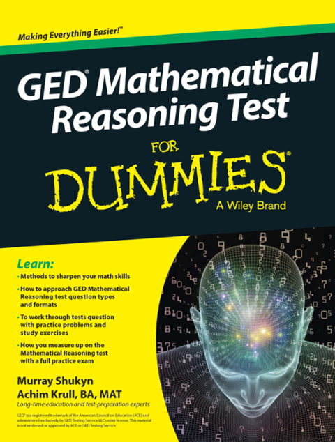 Cover image for book GED Mathematical Reasoning Test For Dummies